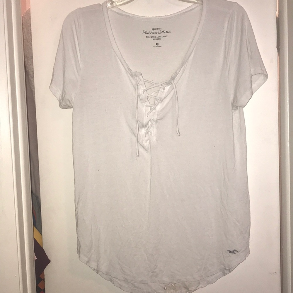 Front tie top